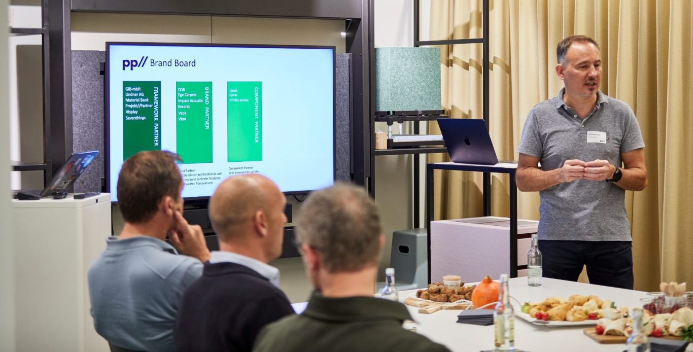 Verpflegung beim Workshop zu zirkulären Innenräumen im CIRI HUB
